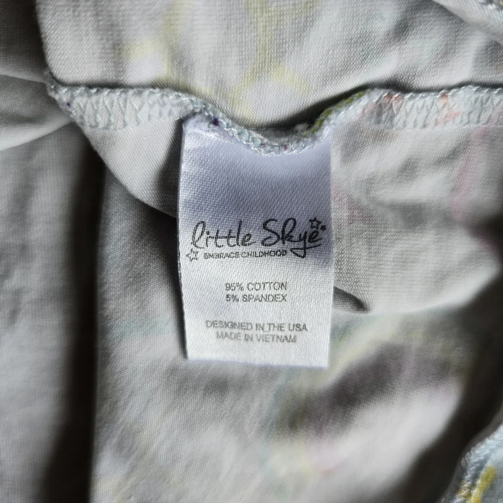 Little Skye Rainbow Tank Top Kids Size 10y - Picture 5 of 5
